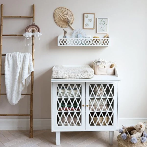 Cam Cam Harlequin Commode White 5 Cam Cam Harlequin Commode White - Afbeelding 3