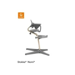 Nomi Baby Set - Anthracite -Beste Kinderserie Winkel 214323 4 nomi natural grey highchair 5478 rt a028