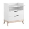 LIFETIME Kidsrooms Commode Wit / Naturel -Beste Kinderserie Winkel 7033n 01 2251