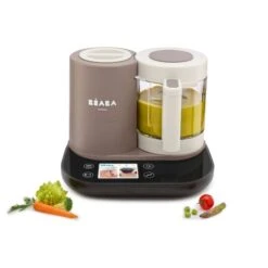 Beaba Babycook® Smart Lichtgrijs -Beste Kinderserie Winkel 916902 product face 4 4f2e