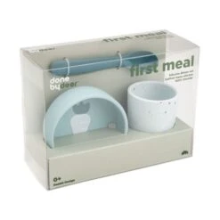 Done By Deer Eerste Maaltijd Set - Blue -Beste Kinderserie Winkel Done by Deer Eerste Maaltijd Set Blue 6 efee