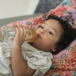 Hevea Medium Flow Kit Glazen Fles 250 Ml 2 Stuks -Beste Kinderserie Winkel HEVEA Lifestyle Wide neck glass bottle 250ml 5710087440013 2 f246