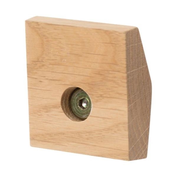 KAOS Klapp Wandhaak - Oak Natural 3 KAOS Klapp Wandhaak - Oak Natural