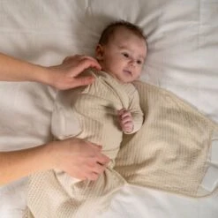 Lodger Seersucker Inbakerdoek - 0-4 Mnd - Birch -Beste Kinderserie Winkel Lodger Seersucker Inbakerdoek 0 4 Mnd Birch 4 e7a7