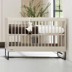 Kidsmill Modular Babykamer- Mat Oatemal | Bed 60 X 120 Cm + Commode -Beste Kinderserie Winkel Modular oatmeal SFEER v2 3 ab21