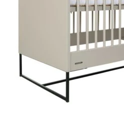 Kidsmill Modular 2 Babybed Oatmeal - Zwart - 60 X 120 Cm -Beste Kinderserie Winkel Modular oatmeal ledikant 60x120 3 7b16
