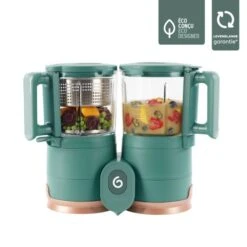 Babymoov Nutribaby Glass - Forest Green 9 Babymoov Nutribaby Glass - Forest Green -Beste Kinderserie Winkel Nutribaby Glass Forest Green 2 7c7e