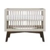 Kidsmill Sixties Babybed Oatmeal / Walnoot 60 X 120 Cm -Beste Kinderserie Winkel Sixties oatmeal ledikant 60x120 1 50c6