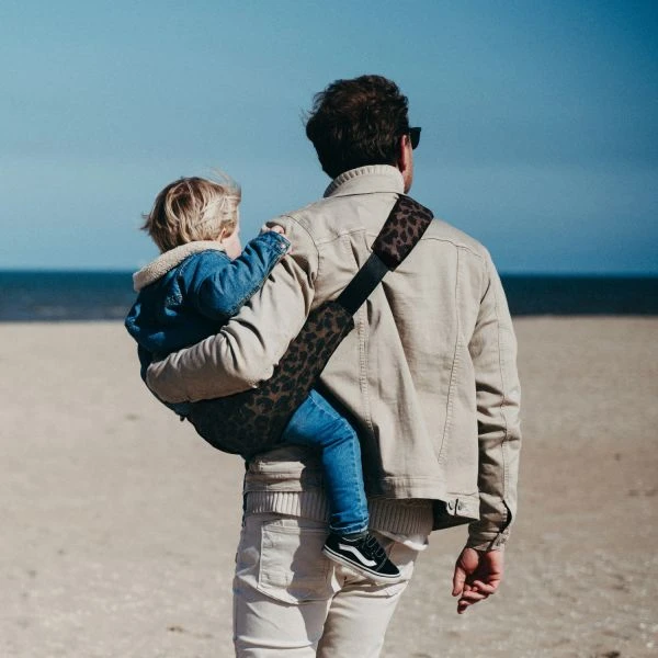 Wildride Leopard Peuterdraagzak - Brown 4 Wildride Leopard Peuterdraagzak - Brown - Afbeelding 2