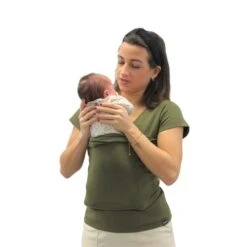 Womboo Buidelshirt - Vrouw - Maat L - Groen -Beste Kinderserie Winkel Womboo Buidelshirt Vrouw Groen 1 9317