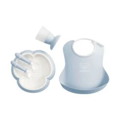 BabyBjörn Eetset Pastelblauw