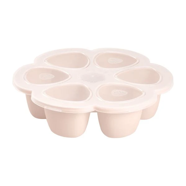 Beaba Multi Porties Opbergbakjes 6 X 90 Ml Roze