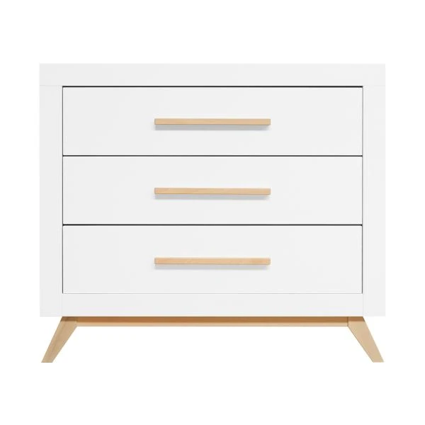 Bopita Fenna Babykamer Wit / Naturel | Bed 60 X 120 Cm + Commode 6 Bopita Fenna Babykamer Wit / Naturel | Bed 60 X 120 Cm + Commode - Afbeelding 4
