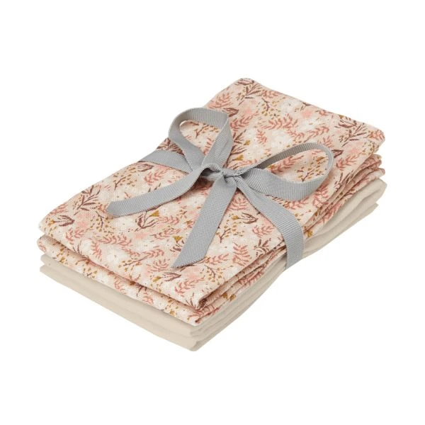 Cam Cam Copenhagen Aurora / Powder Hydrofiel Washand 4 Stuks