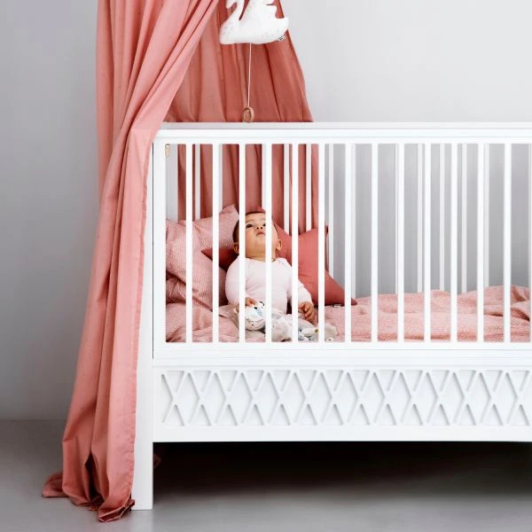 Cam Cam Copenhagen Harlequin Babybed 60 X 120 Cm White - Afbeelding 5