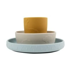 Done By Deer Deer Friends Stick & Stay Dinerset