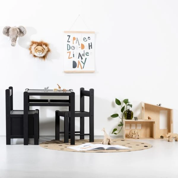 Europe Baby Basic II Kindertafeltje Mat Zwart 5 Europe Baby Basic II Kindertafeltje Mat Zwart - Afbeelding 3