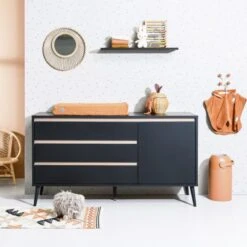 Europe Baby Sterre Commode XL Zwart / Oak 10 Europe Baby Sterre Commode XL Zwart / Oak -Beste Kinderserie Winkel europe baby sterre commode xl zwart oak 2 1 b0ec