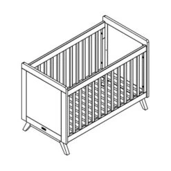 Bopita Fenna Babykamer Wit / Naturel | Bed 60 X 120 Cm + Commode 11 Bopita Fenna Babykamer Wit / Naturel | Bed 60 X 120 Cm + Commode -Beste Kinderserie Winkel fenna babybed tekening 1 e623