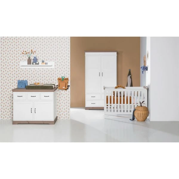 Kidsmill Savigno Babybed 70 X 140 Cm Grijs Zonder Kruis 6 Kidsmill Savigno Babybed 70 X 140 Cm Grijs Zonder Kruis - Afbeelding 4