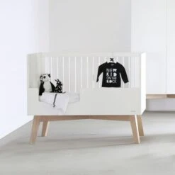 Kidsmill Sixties Babybed Wit Mat / Naturel 60 X 120 Cm -Beste Kinderserie Winkel kidsmill sixties babybed wit mat naturel 60 x 120 cm 80fd