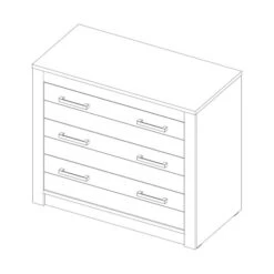 Kidsmill Sem Nautic Grijs Commode -Beste Kinderserie Winkel knipsel fjord chest d23e