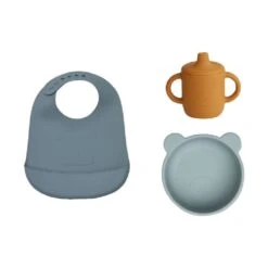 Liewood Connor Mr. Bear Baby Dinerset Rose Multi Mix -Beste Kinderserie Winkel liewood connor mr. bear baby dinerset blue multi mix 4413