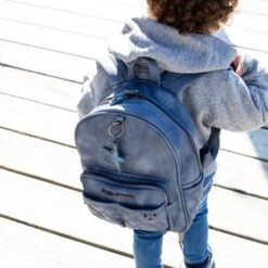 Little Company Mika Quilted Rugtas Blauw -Beste Kinderserie Winkel little company mika quilted rugtas blauw 6 a2b0