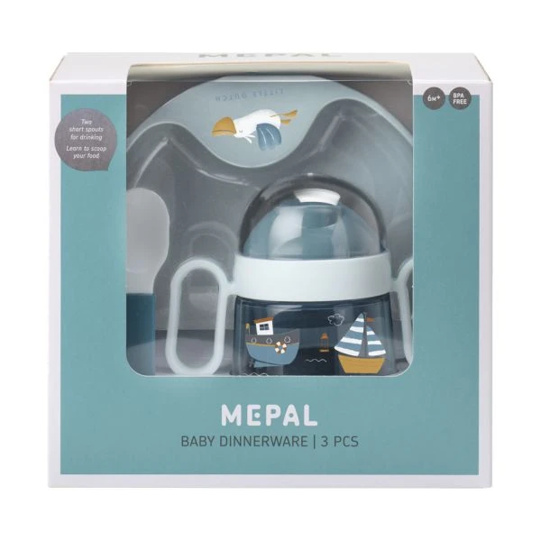 Little Dutch Sailors Bay Dinerset 3-Delig 4 Little Dutch Sailors Bay Dinerset 3-Delig - Afbeelding 2