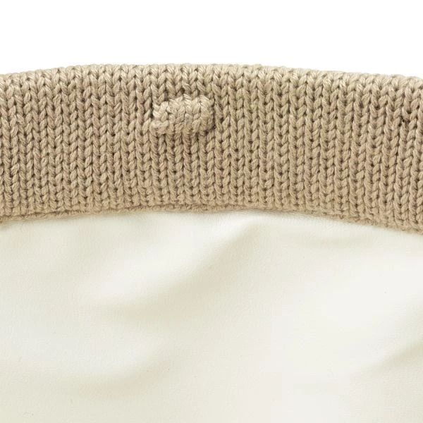 Meyco Mini Knots Commodemandje Medium Sand 5 Meyco Mini Knots Commodemandje Medium Sand - Afbeelding 3