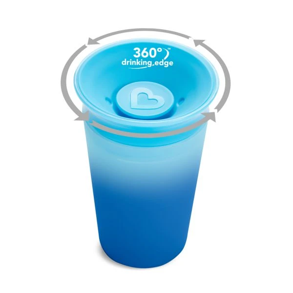 Munchkin Color Changing 360° Beker 266 Ml Blue - Afbeelding 3