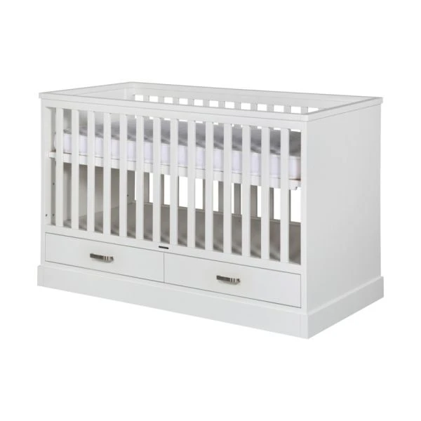Kidsmill Newport Babybed Wit 70 X 140 Cm 3 Kidsmill Newport Babybed Wit 70 X 140 Cm - Afbeelding 2