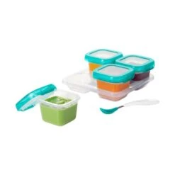 OXO Tot Diepvriesbakjes Teal 4 X 180 Ml -Beste Kinderserie Winkel oxo tot diepvriesbakjes teal 4 x 180 ml 2 3b34