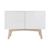 Kidsmill Sixties Commode Wit Mat / Naturel -Beste Kinderserie Winkel sixties commode wit blank eiken 80a1