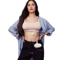 Elvie Stride Dubbele Elektrische Borstkolf -Beste Kinderserie Winkel stride double in bra 2 a2c2